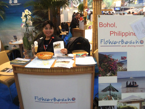 FloWer Beach at Boot 2012 diving show in Dusseldorf, Germany
