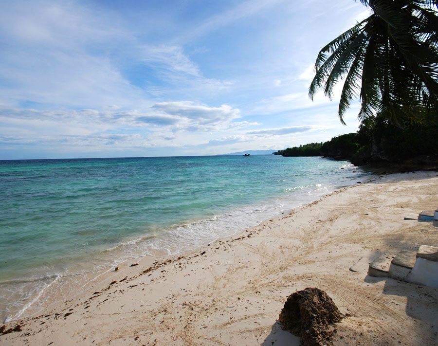 Private beach for divers in Anda, Bohol