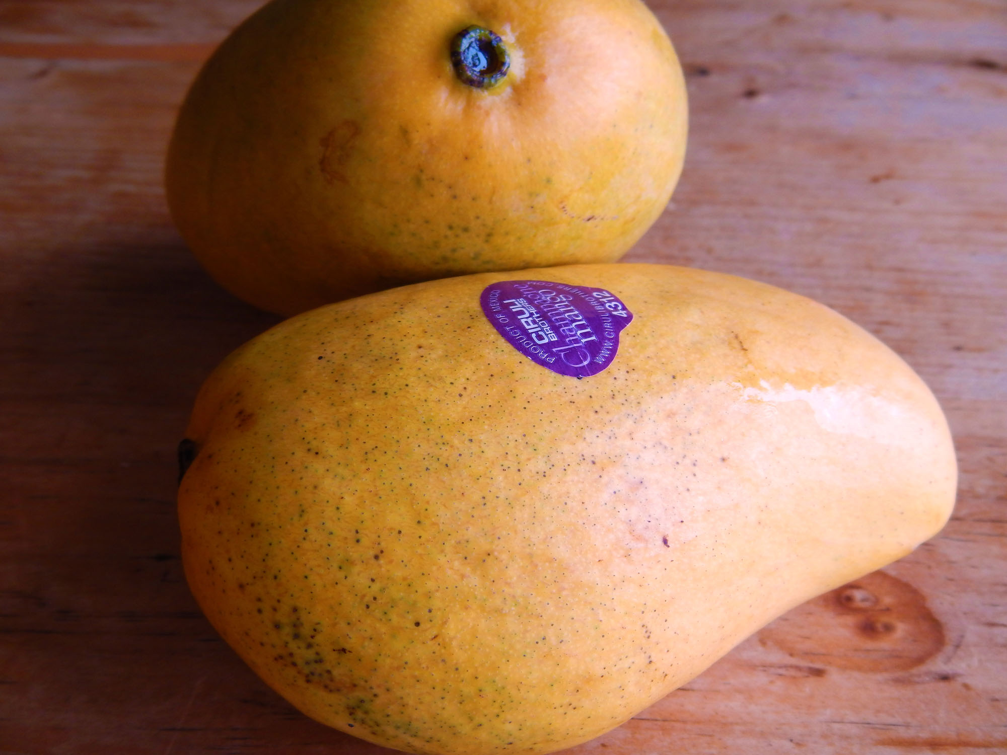 Yellow mangoes